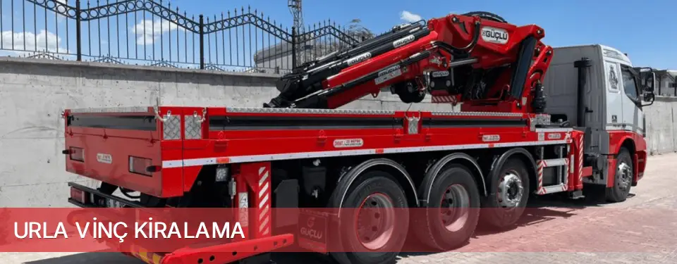 Urla İlçemi Vinç Kiralama
